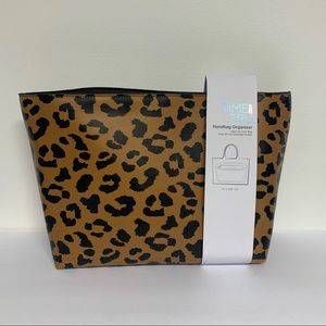 NEW Time and Tru 13" X 10.5" X 5" Cheetah Handbag Organizer Insert NWT